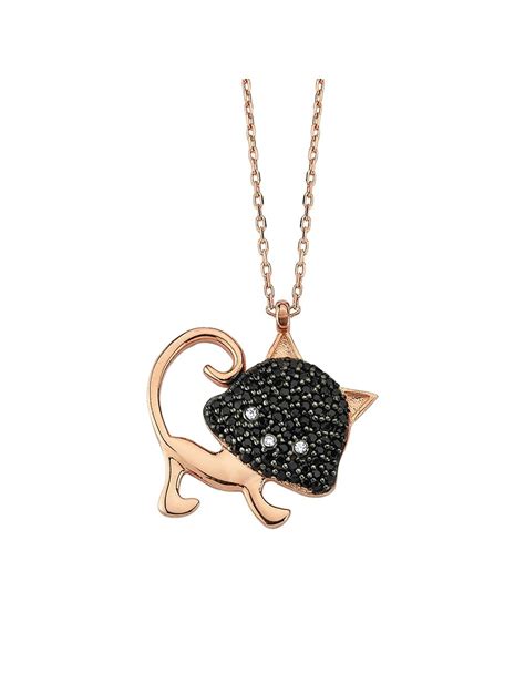 collier chat hermès